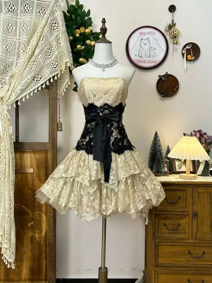 A Line Black Lace Vintage Short Party Dress Cocktail Dresses Homecomin classygown A Line Black Lace Vintage Short Party Dress Cocktail Dresses Homecomin classygown