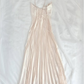 Light champagne prom long dress, vintage formal dress      cg25443