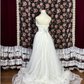 White Lace Vintage Wedding Dress Elegant Formal Wedding Gown  cg26244