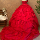 Ball Gown Red Sweet 16 Birthday Dress Cute Quinceanera Dresses cg26339