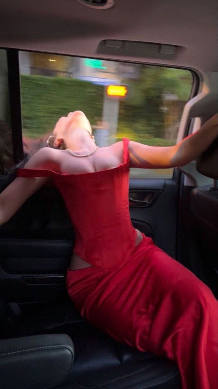 Two Piece Sheath Spaghetti Strap Burgundy Satin Party Dress Evening Dress cg26147