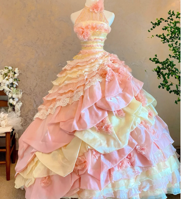Ball Gown Sweet 16 Birthday Dress Pink Quinceanera Dresses  cg26324
