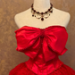 Ball Gown Red Sweet 16 Birthday Dress Cute Quinceanera Dresses cg26339