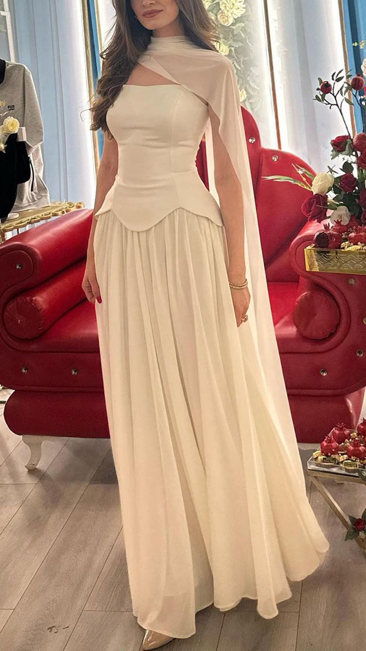 Blaues langes Ballkleid Abendkleid zum 21. Geburtstag cg26107