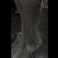 Sparkly Mermaid Square Neck Sequin Champagne Prom Dresses Party Dress 18th Birthday Outfits cg26175