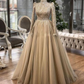 Champagne Prom Dresses, Formal Evening Dresses cg26221