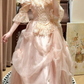 Off The Shoulder Pink Satin Prom Party Dress Vintage Birthday Dress cg26317