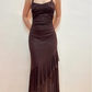 Sparkly Brown Long Prom Dress,Long Formal Dress Evening Dress    cg25445