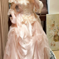 Off The Shoulder Pink Satin Prom Party Dress Vintage Birthday Dress cg26317