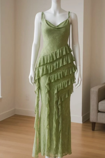 Blaues langes Ballkleid Abendkleid zum 21. Geburtstag cg26107