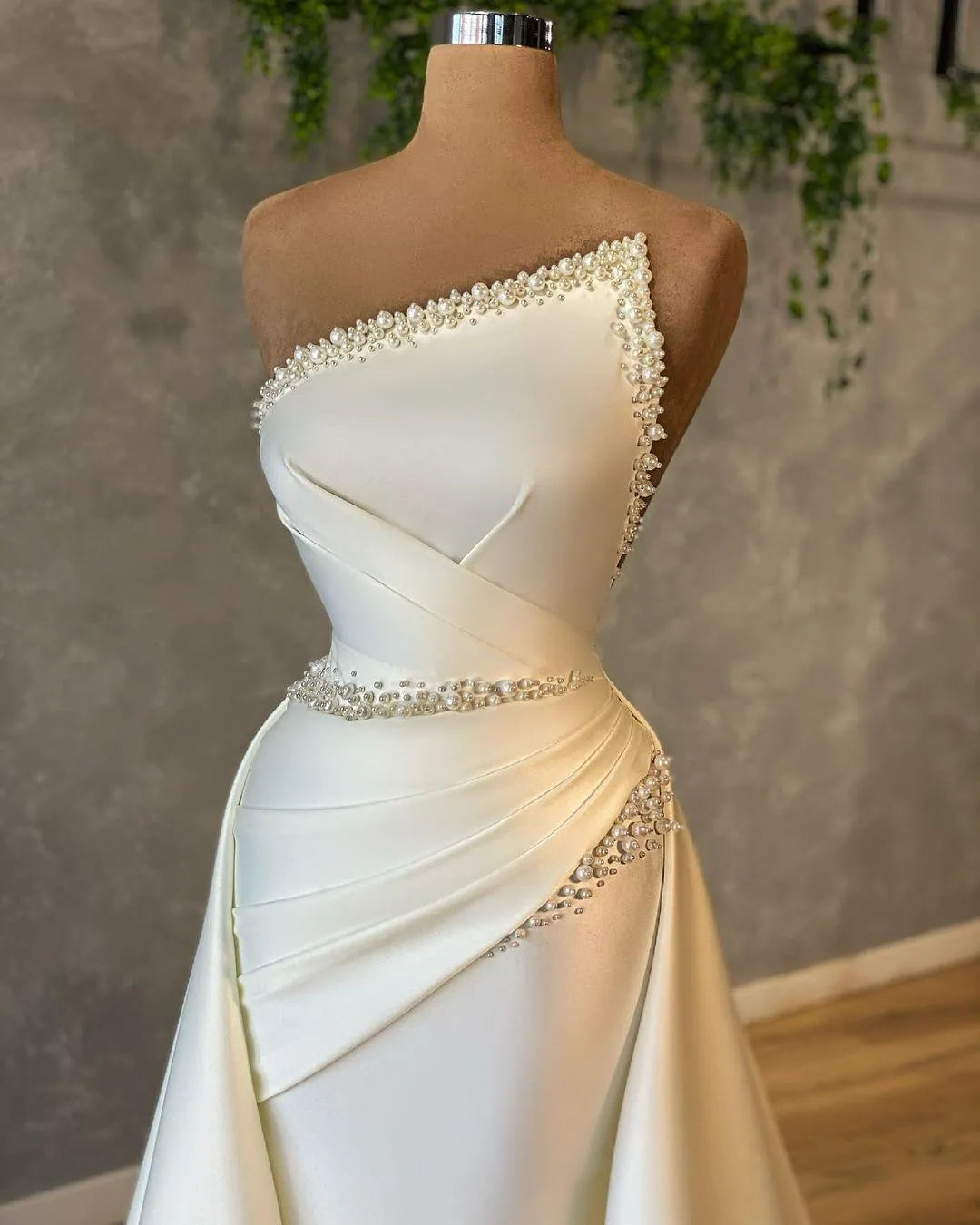 White long Evening Dresses, Prom Party Dresses        cg23695