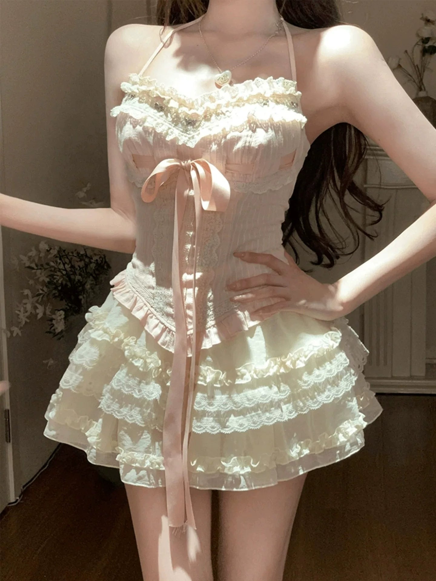 Blaues langes Ballkleid Abendkleid zum 21. Geburtstag cg26107