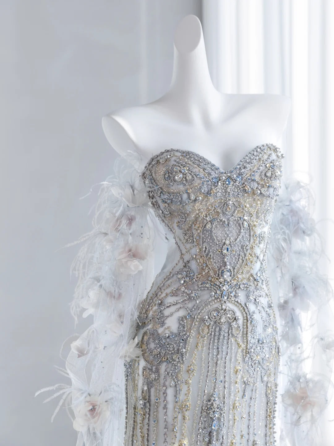 Brautkleid langes Ballkleid, Abendkleid cg20744
