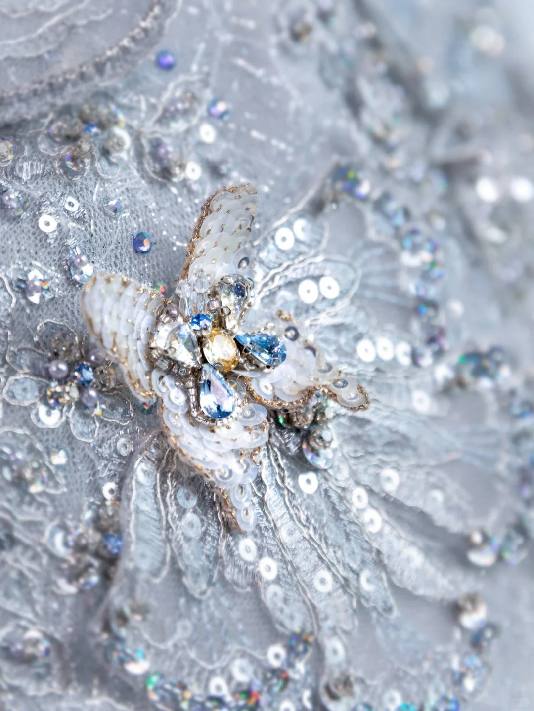 Gittering Light Blue Mini Dress Strapless Party Dress Sequins A-Line Homecoming Dress CY0006