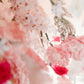 Dopamine Style Floral Pink Prom Dress Appliques Spaghetti Straps Mermaid Evening Dress CY0009