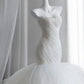 Blaues langes Ballkleid Abendkleid zum 21. Geburtstag cg26107