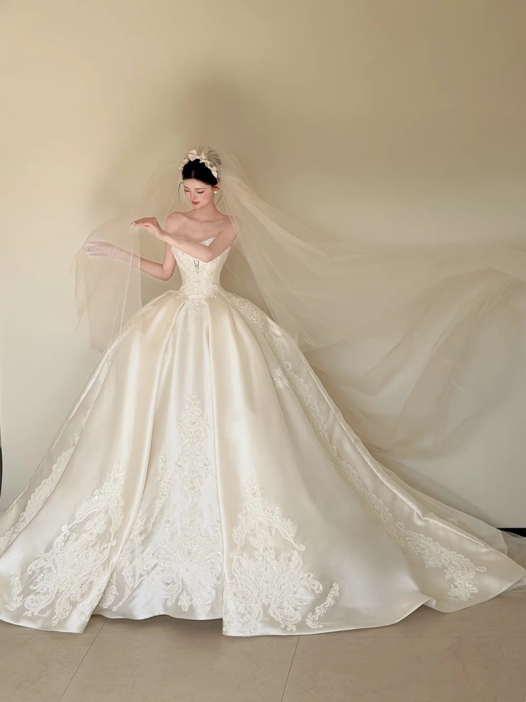 Blaues langes Ballkleid Abendkleid zum 21. Geburtstag cg26107
