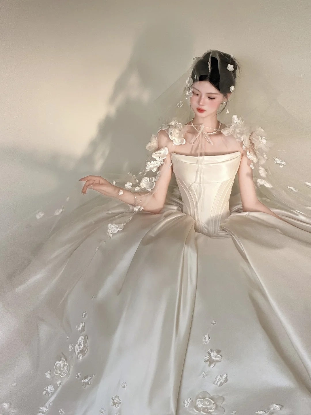Blaues langes Ballkleid Abendkleid zum 21. Geburtstag cg26107
