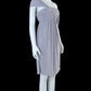 Glitzerndes Etuikleid mit schulterfreiem Pailletten-Minikleid, Partykleid, Heimkehrkleid, cg18402