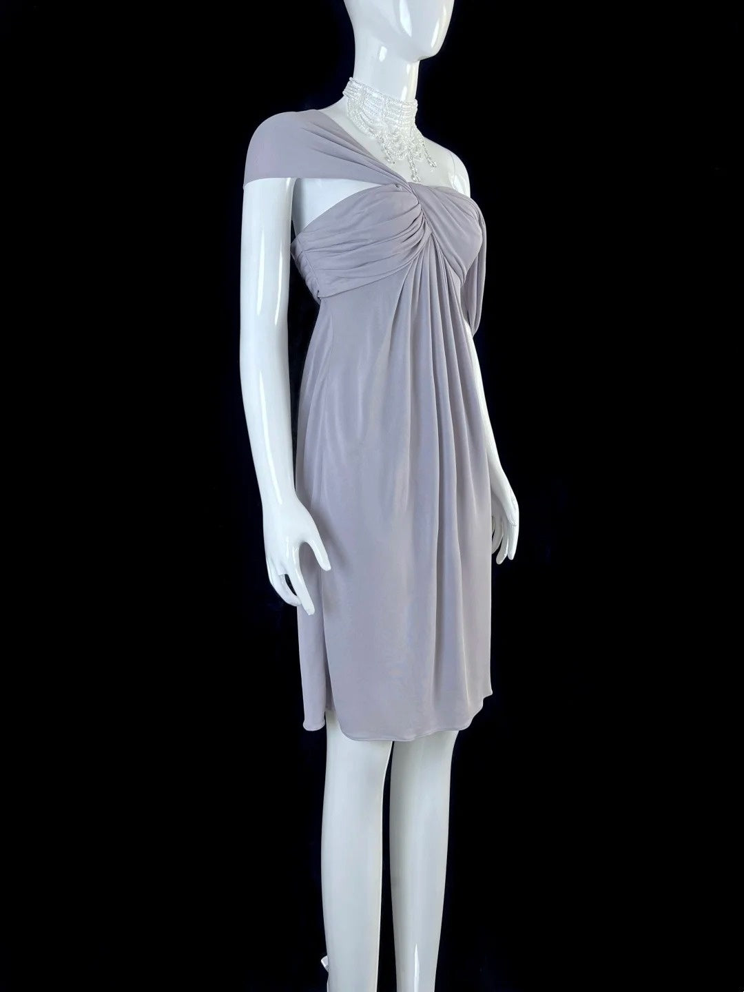 Glitzerndes Etuikleid mit schulterfreiem Pailletten-Minikleid, Partykleid, Heimkehrkleid, cg18402