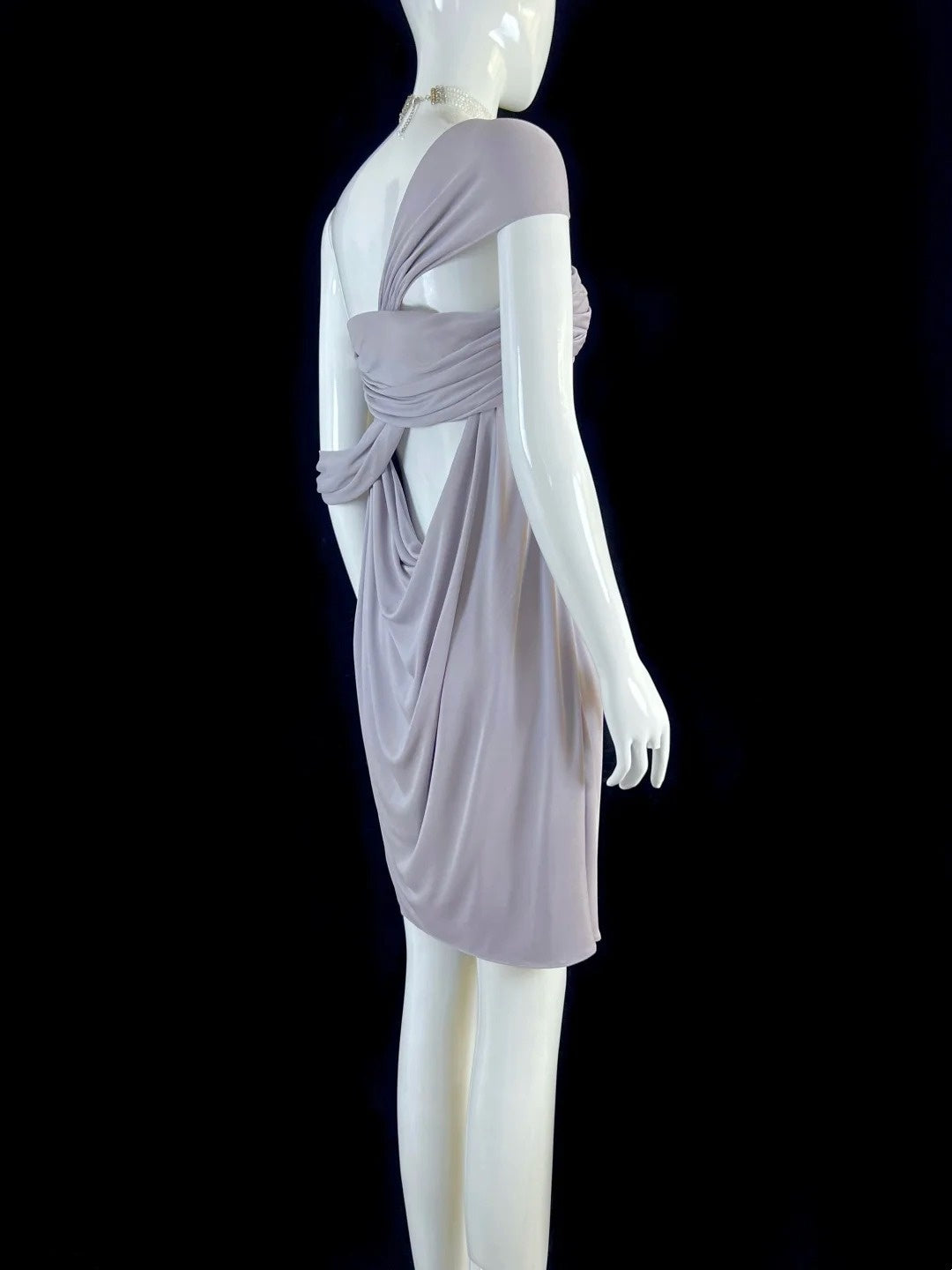Glitzerndes Etuikleid mit schulterfreiem Pailletten-Minikleid, Partykleid, Heimkehrkleid, cg18402