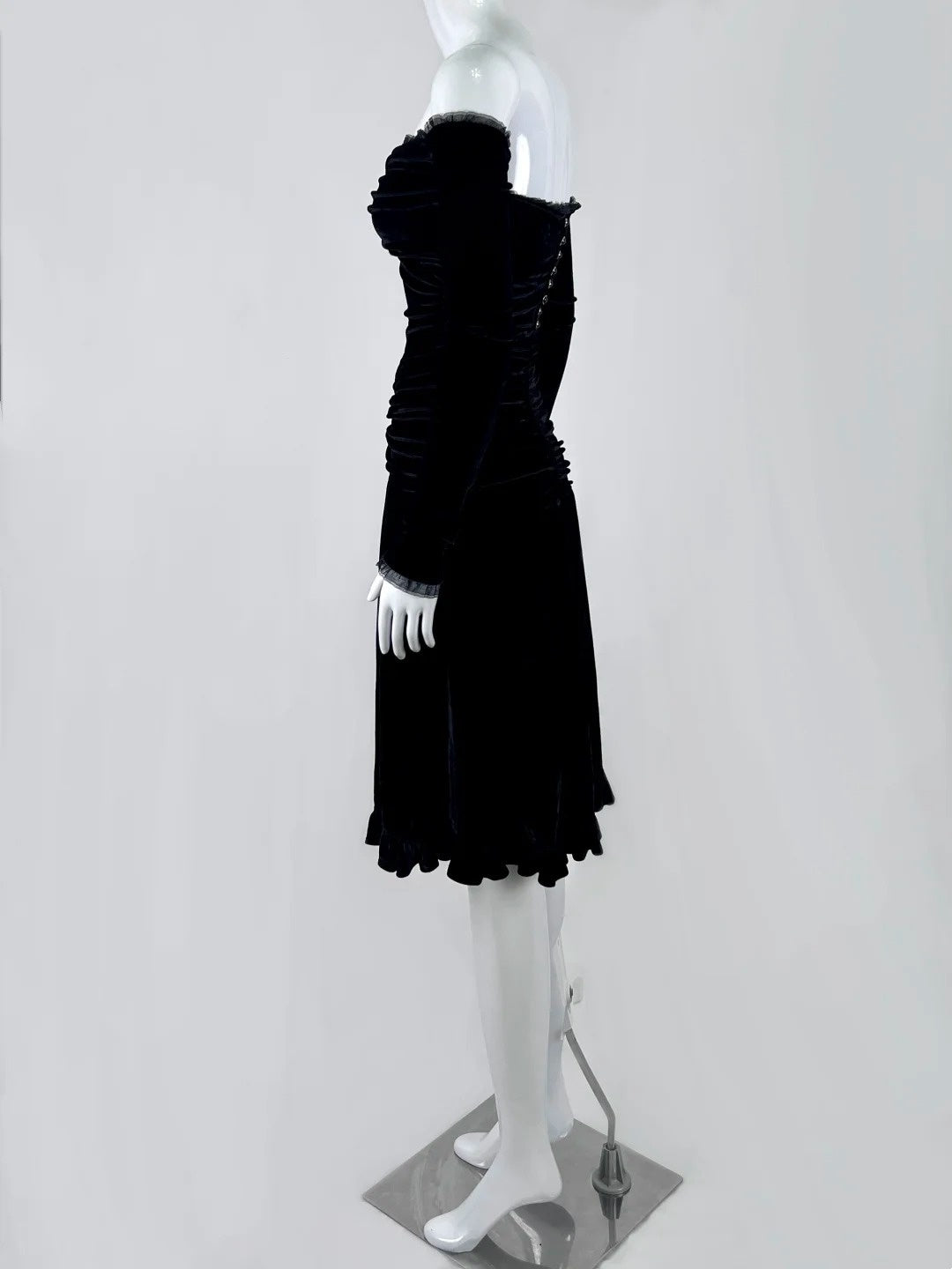Glitzerndes Etuikleid mit schulterfreiem Pailletten-Minikleid, Partykleid, Heimkehrkleid, cg18402