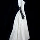 Lavendelfarbenes Tüllkleid mit V-Ausschnitt und Lagen, langes Sweet 16-Kleid, hellviolettes Ballkleid, Partykleid cg19681