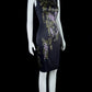 Glitzerndes Etuikleid mit schulterfreiem Pailletten-Minikleid, Partykleid, Heimkehrkleid, cg18402