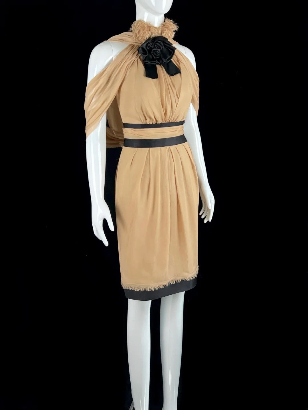 Glitzerndes Etuikleid mit schulterfreiem Pailletten-Minikleid, Partykleid, Heimkehrkleid, cg18402