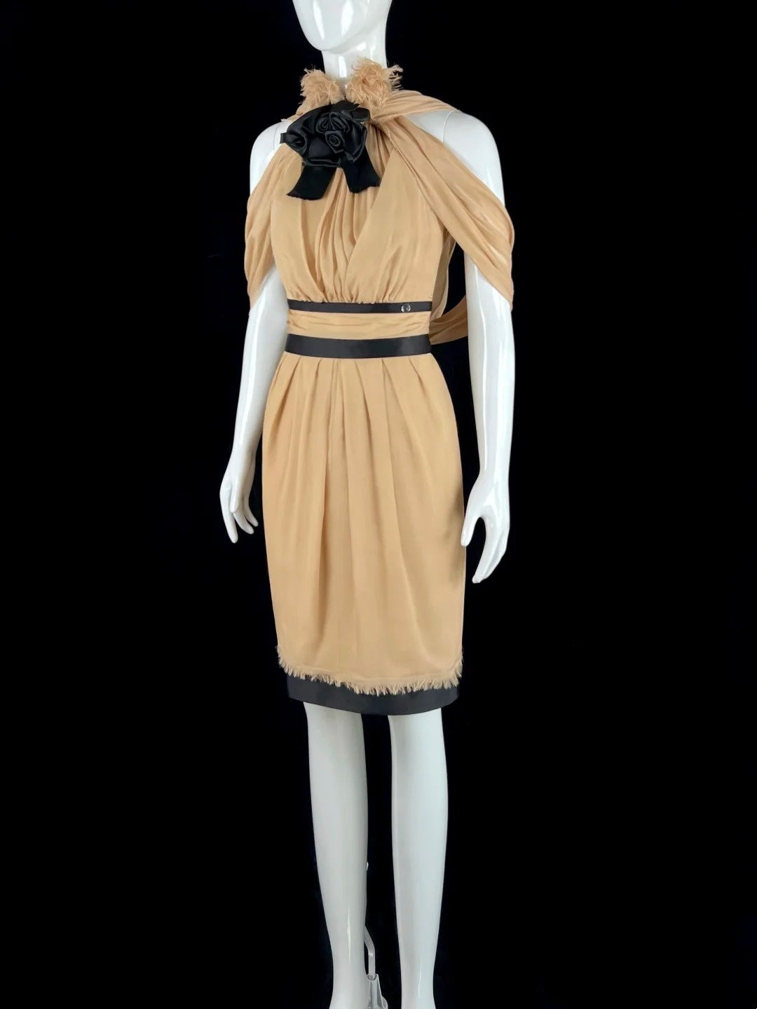 Glitzerndes Etuikleid mit schulterfreiem Pailletten-Minikleid, Partykleid, Heimkehrkleid, cg18402