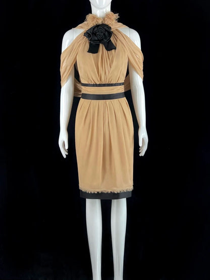Glitzerndes Etuikleid mit schulterfreiem Pailletten-Minikleid, Partykleid, Heimkehrkleid, cg18402