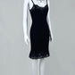 Glitzerndes Etuikleid mit schulterfreiem Pailletten-Minikleid, Partykleid, Heimkehrkleid, cg18402