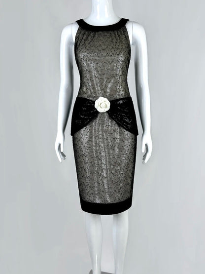 Glitzerndes Etuikleid mit schulterfreiem Pailletten-Minikleid, Partykleid, Heimkehrkleid, cg18402