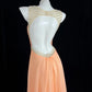 Ornate Sweetheart Neck Orange Prom Dress Beading A-Line Evening Dress CY0077