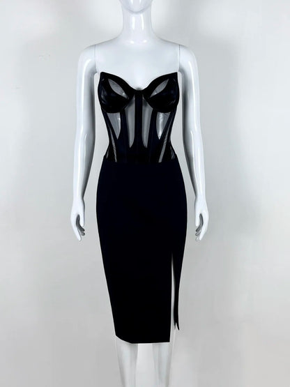 Glitzerndes Etuikleid mit schulterfreiem Pailletten-Minikleid, Partykleid, Heimkehrkleid, cg18402