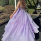 New Arrival V-Neck A-Line Prom Dresses,Long Prom Dresses   cg16626