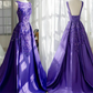 Purple long prom dress,  evening dress    cg20290