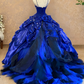 Royal Blue Sweet 16 Birthday Ball Gown Prom Party Dress Evening Dress cg26300