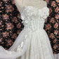 White Lace Vintage Wedding Dress Elegant Formal Wedding Gown  cg26244