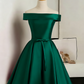 A Line Satin Semi Formal Gown Cocktail homecoming Dress   cg11392