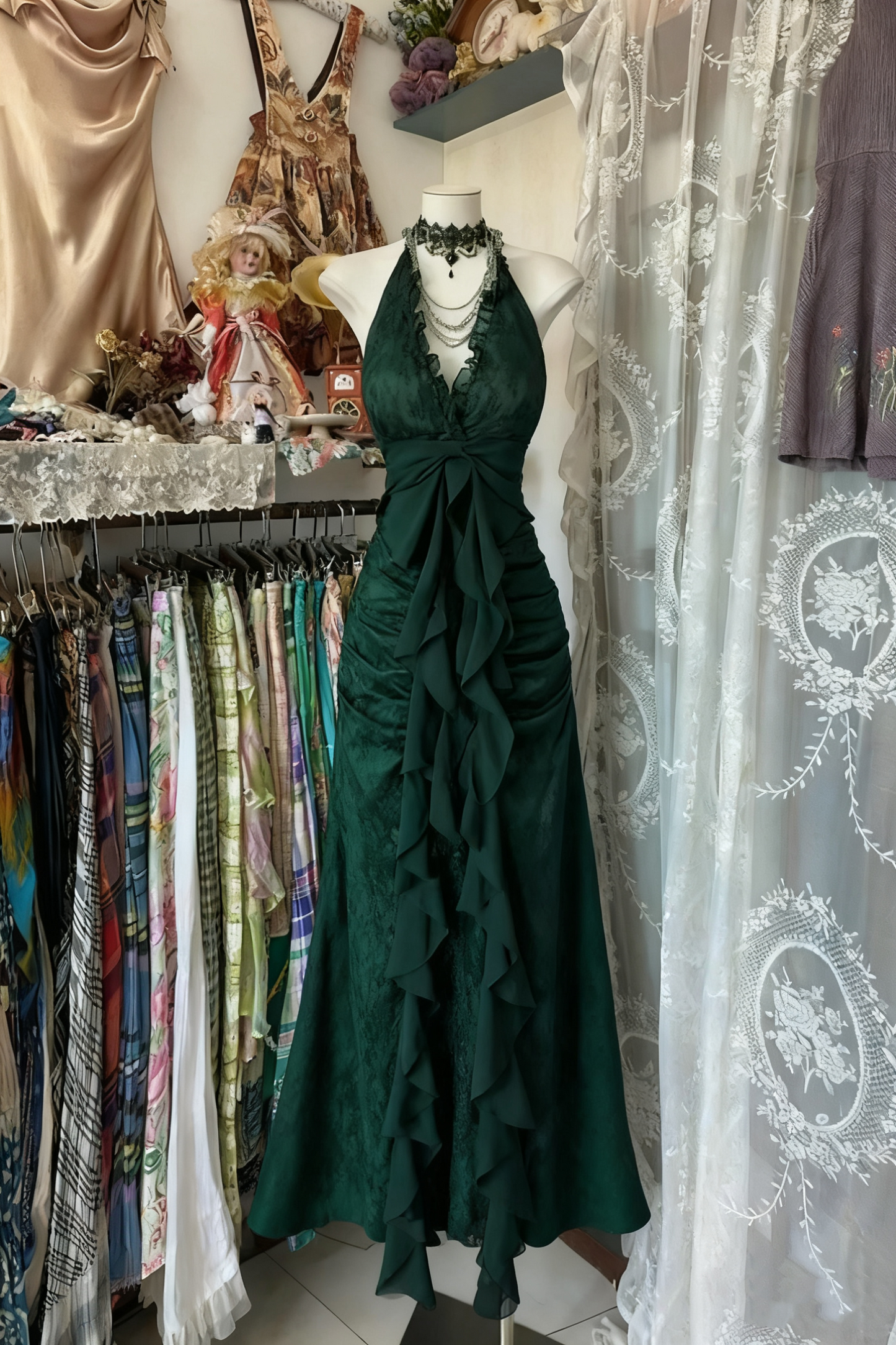 Black Elegant Vintage Prom Party Gown Evening Dress cg25250 classygown Black Elegant Vintage Prom Party Gown Evening Dress cg25250 classygown