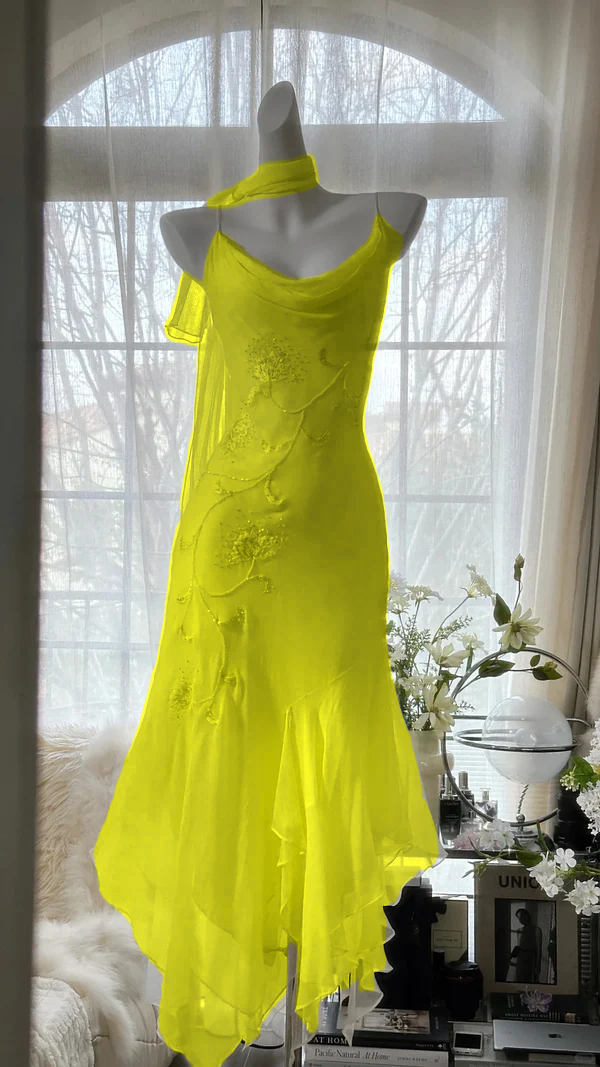 Vintage Evening Dresses, Ivory Sleeveless Party Gowns  cg25526