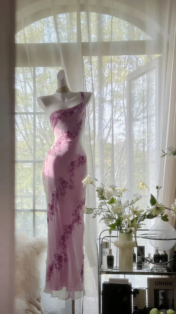 Vintage Evening Dresses, Unique Sleeveless Party Gowns  cg25528