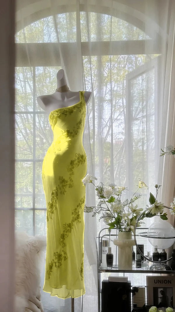 Vintage Evening Dresses, Unique Sleeveless Party Gowns  cg25528