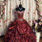 A-Linie Langes Ballkleid Quinceanera Kleid Einzigartiges Langes Abendkleid cg25549