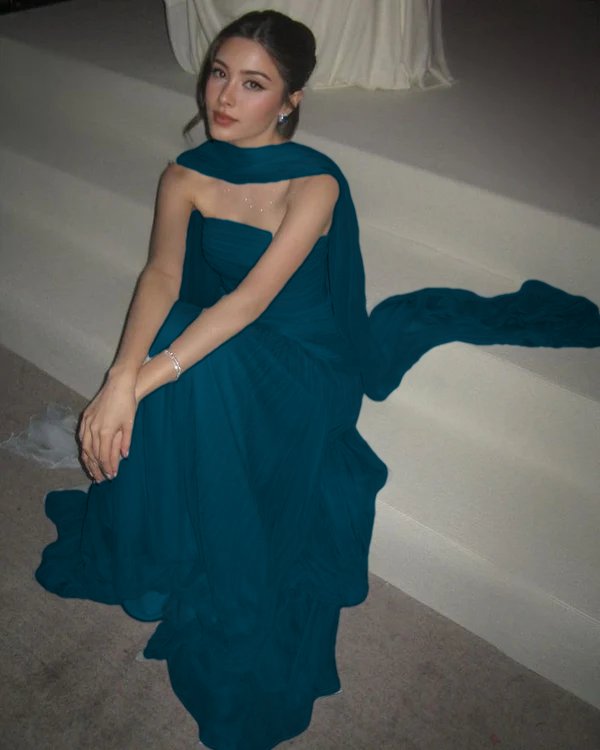 Long Prom Dress Strapless A-Line Formal Occasion Dress Elegant Simple Prom Evening Dress   cg25584