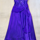 Spaghettiträger Langes Orange Partykleid Abendkleid Ballkleider cg25671