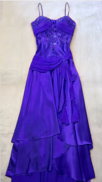 Spaghettiträger Langes Orange Partykleid Abendkleid Ballkleider cg25671
