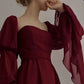 Beautiful Vintage Romantic A-line Blue Prom Dress Evening Dress    cg25819