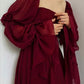 Beautiful Vintage Romantic A-line Blue Prom Dress Evening Dress    cg25819